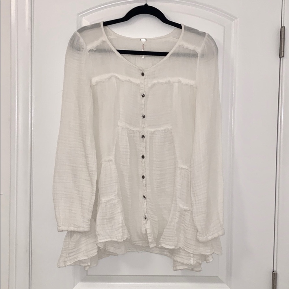 Free People Whistle While You Work Tunic